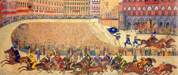 A Siena un giorno di pioggia
